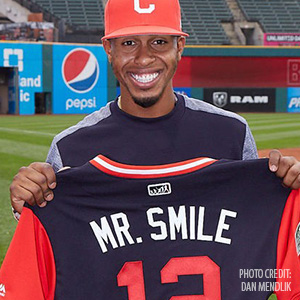 francisco lindor mr smile jersey